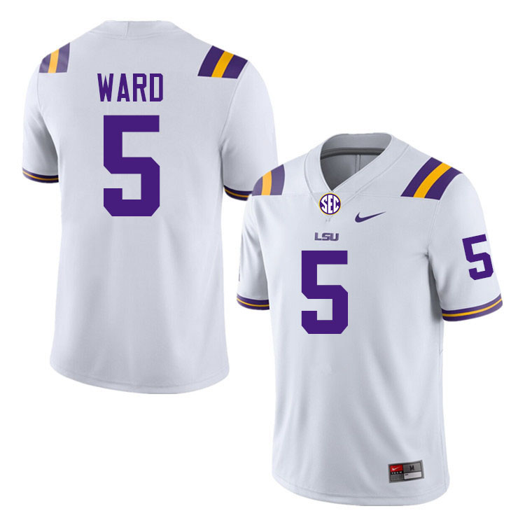 Jay Ward LSU Tigers Jersey,Louisiana State University Tigers Football Jersey-White